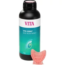 VITA VIONIC Base Resin Impact pink-translucent, 1 kg