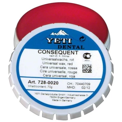 Yeti Consequent viasz piros, 60g
