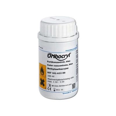 Orthocryl színező kék, 100 ml